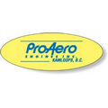 Fluorescent Chartreuse Flexo-Printed Stock Oval Label (1.5"x4")